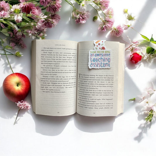 Teacher Assistant appreciation - Magnetic Bookmark